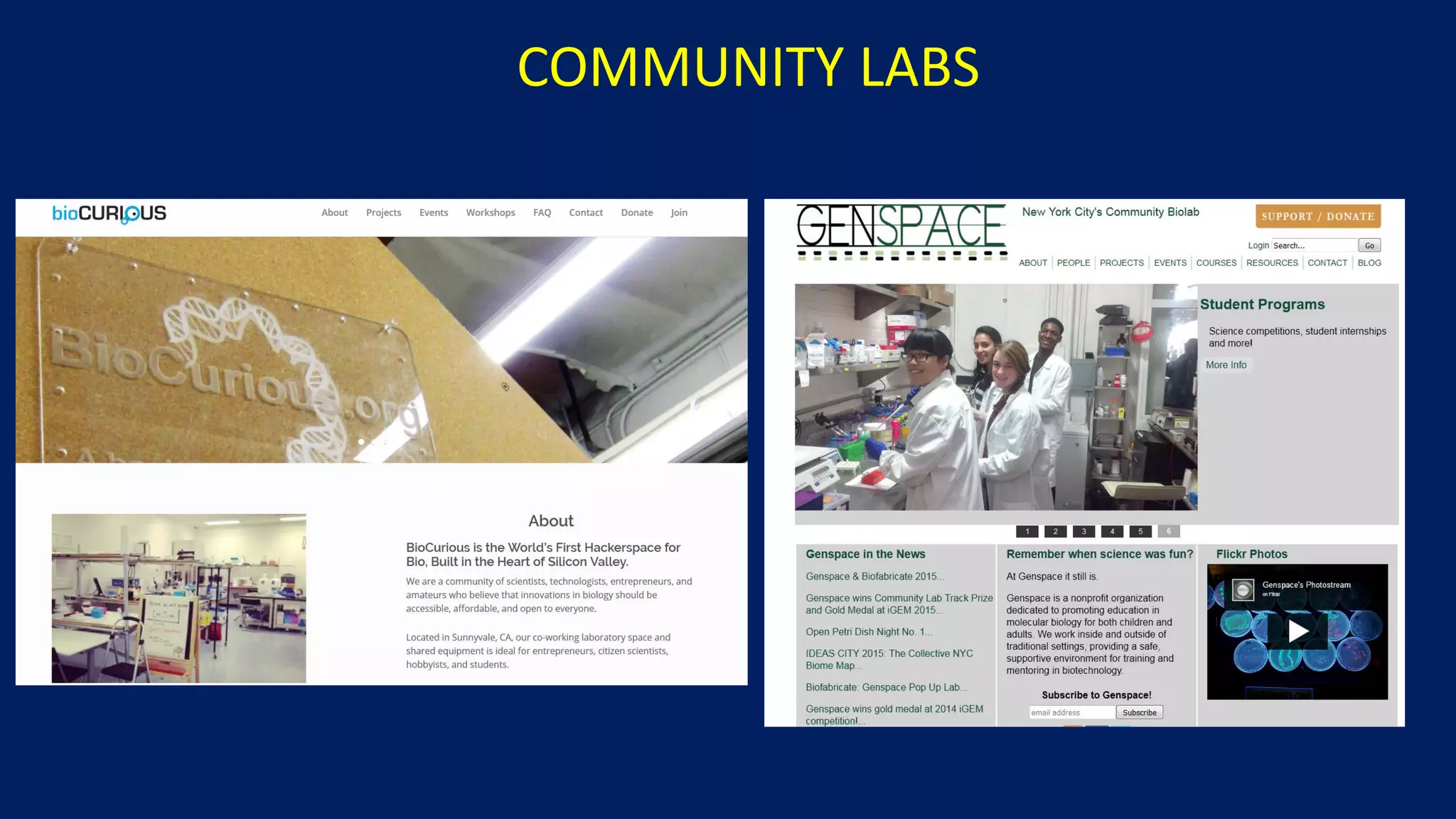 COMMUNITY LABS