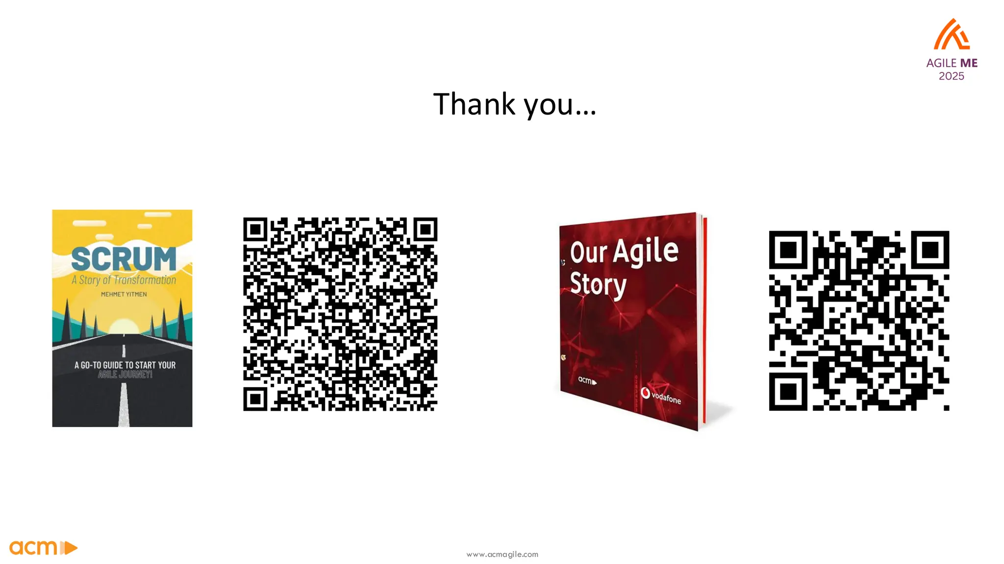 www.acmagile.com
Thank you…