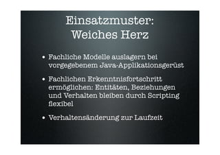 Mehr Dynamik Durch Skriptsprachen