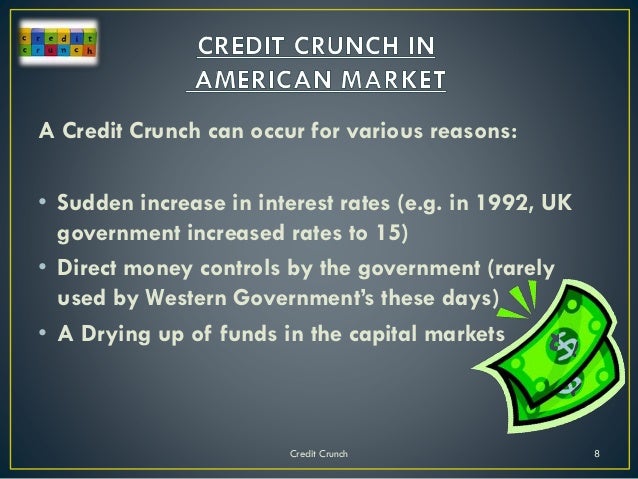 capital crunch meaning