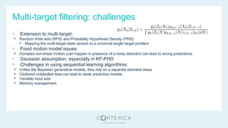 Deep Recurrent Neural Network for Multi-target Filtering | PPT
