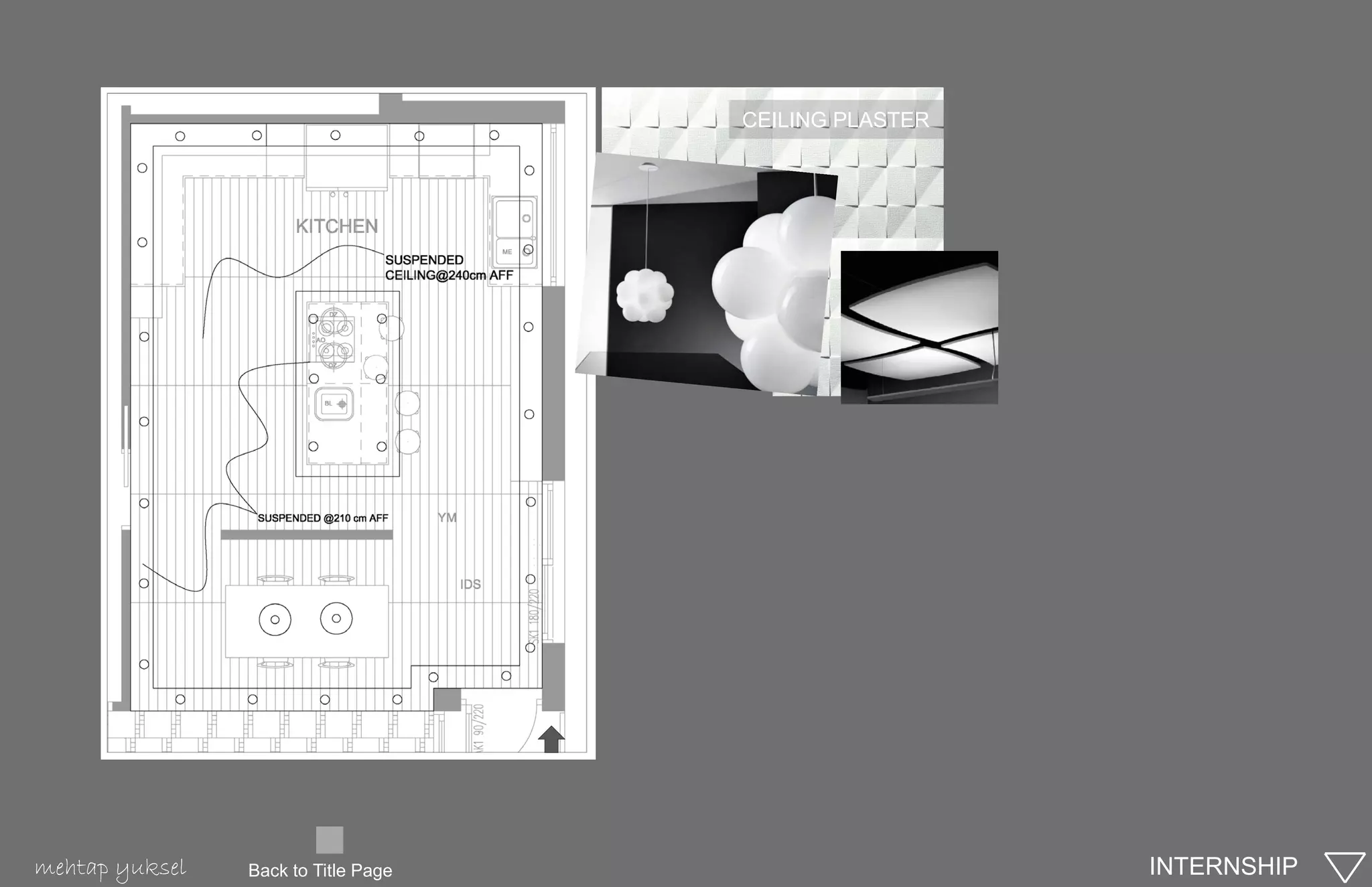 CEILING PLASTER




mehtap yuksel   Back to Title Page                     INTERNSHIP
 