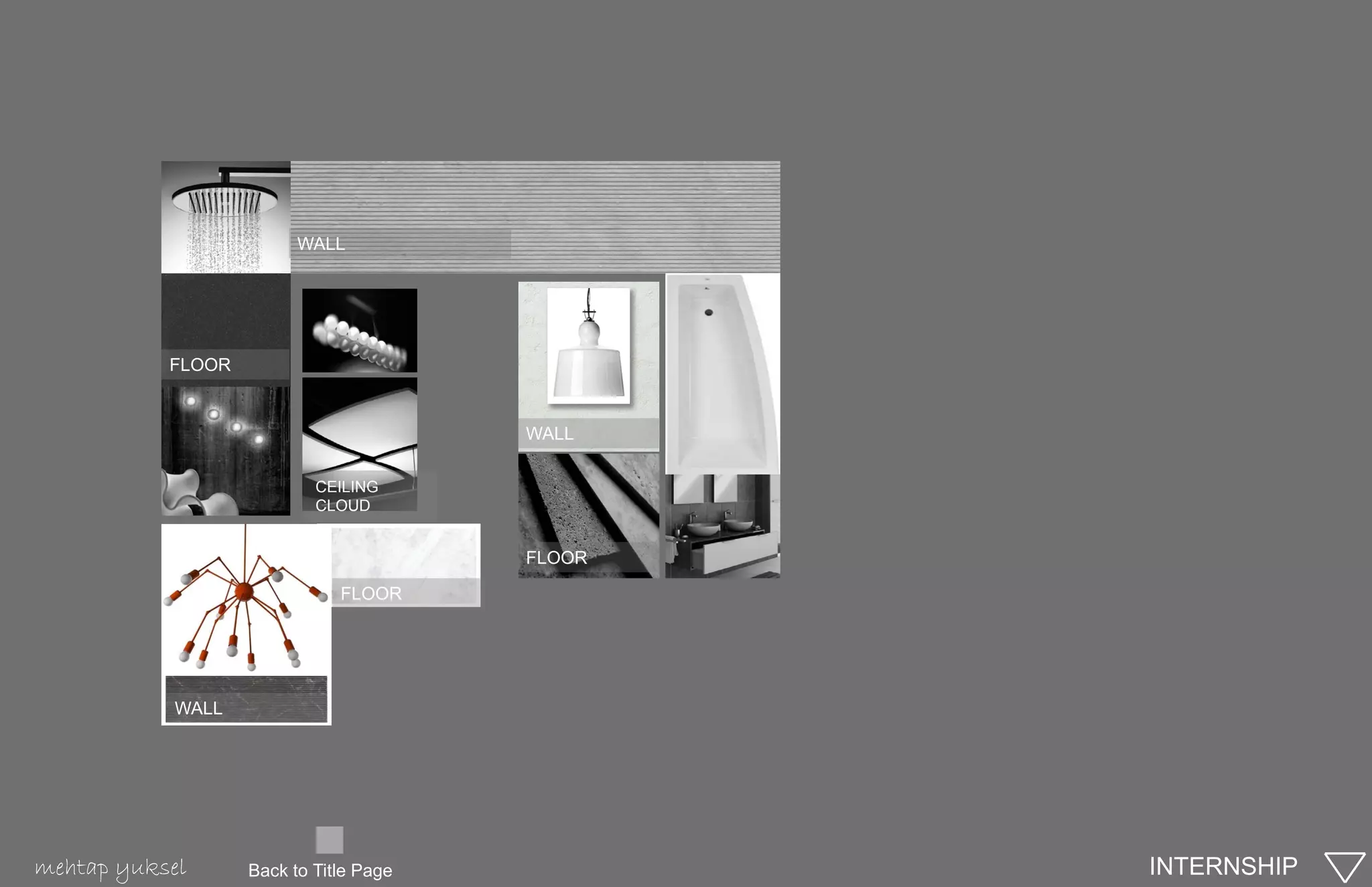WALL




           FLOOR


                                        WALL

                           CEILING
                           CLOUD


                                        FLOOR

                              FLOOR




           WALL




mehtap yuksel      Back to Title Page           INTERNSHIP
 