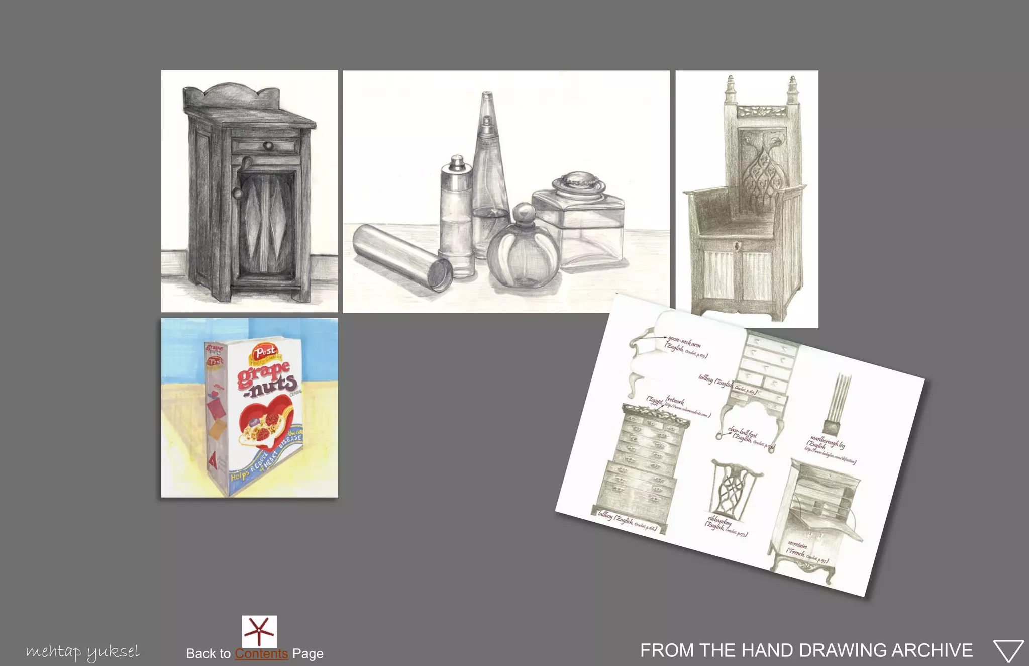 mehtap yuksel   Back to Contents Page   FROM THE HAND DRAWING ARCHIVE
 