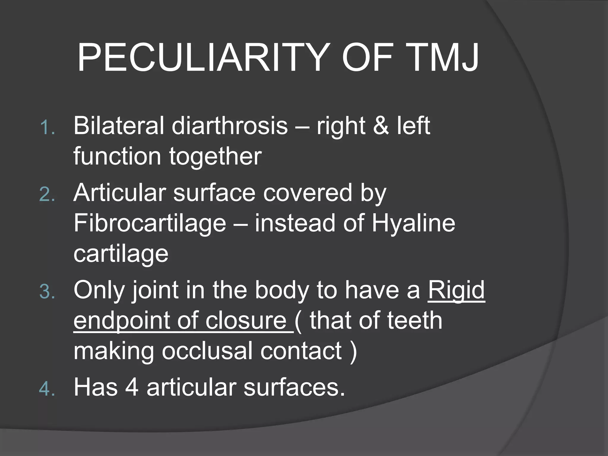 Anatomy of Temporomandibular Joint | PPSX