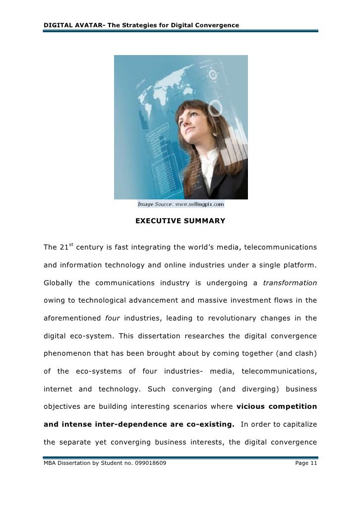 Online marketing dissertation
