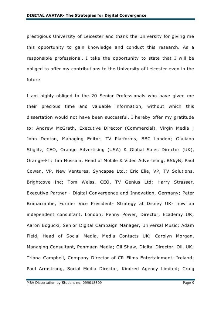 Contribution to knowledge dissertation