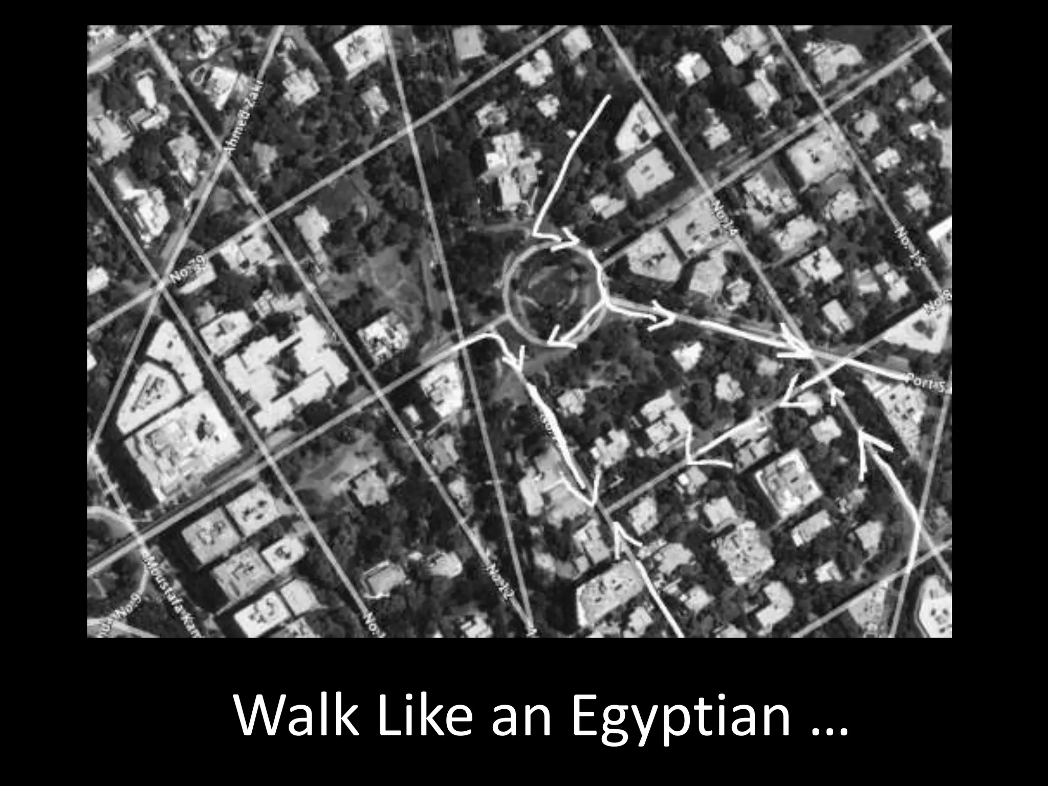 Walk Like an Egyptian …