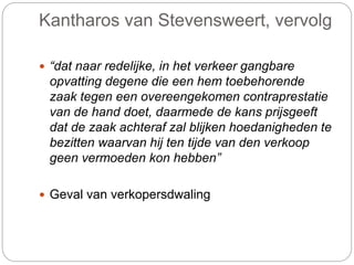 Koper vs. Christie’s, Rechtbank
Amsterdam, 11 september 2012
 Koper koopt op 14 november 2007 op een veiling “A watchtowe...