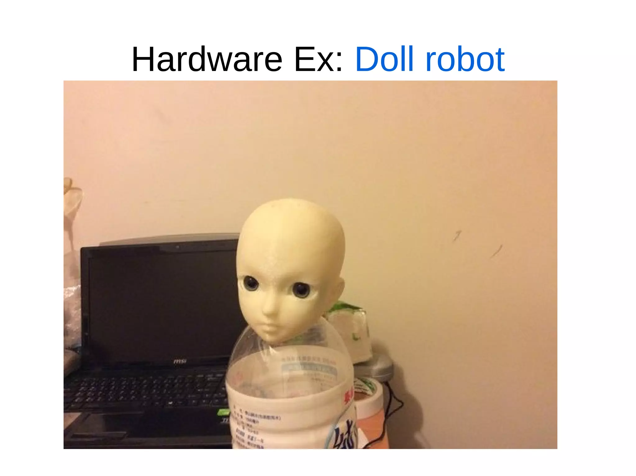 Hardware Ex: Doll robot
 