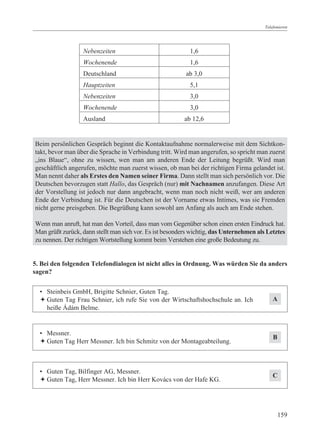 Telefonieren




                  Nebenzeiten                               1,6
                  Wochenende             ...