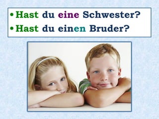 Er ________ 45 Jahre alt .ist
 