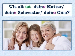 Das ________ mein Cousin.ist
 