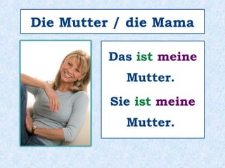 Ich ________ _________ Schwester.liebe meine
 