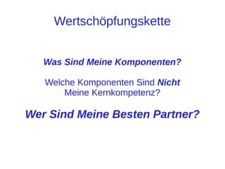 Effektivität

Das RICHTIGE Tun (!)
Auch

Nein Sagen Zu Können

„Wenn Du Deine Leiter An Die Falschen Mauer Lehnst,
Bringt Dich Jede Stufe Schneller Zum Falschen Ort!“
(Stephen R. Covey)

 