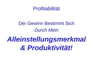 Erfolgsfaktoren
Innovation
Komponenten
Wertschöpfungskette

 