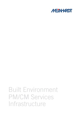 Built Environment
PM/CM Services
Infrastructure
 
