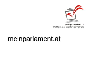 meinparlament.at 