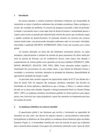 Economia das Mudanças Climáticasnte