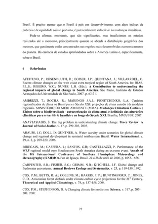 Economia das Mudanças Climáticasnte