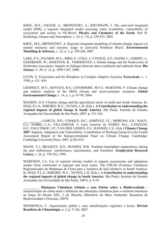 Economia das Mudanças Climáticasnte