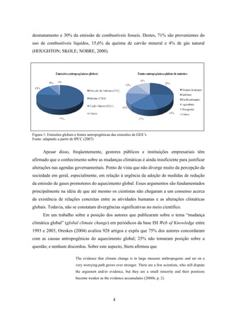Economia das Mudanças Climáticasnte
