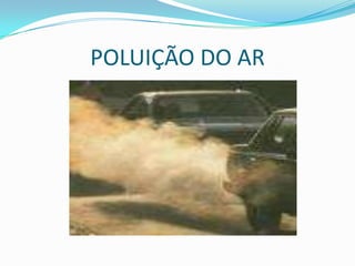 POLUIÇÃO DO AR
 