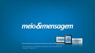 Rua Catequese, 227 | Butantã | São Paulo SP | CEP: 05502-020
Contato: 11 3769-1577
 