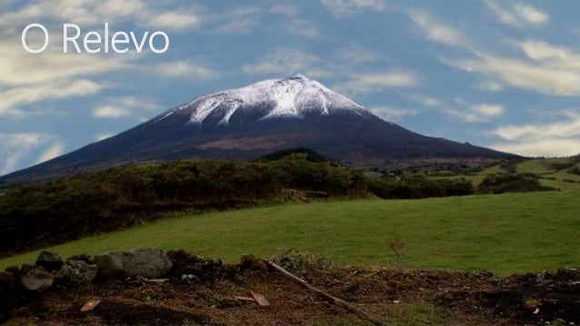 O Relevo
 