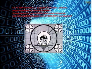 E a TV TUPI transmitiu o programa Tv na Taba – primeiro
programa exibido na televisão brasileira.
Se você quiser ver um trechinho desse programa acesse:
http://decadade50.blogspot.com.br/2006/08/tv-na-taba.html
 