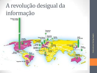 Elaborado por Rodrigo Baglini

A revolução desigual da
informação

 