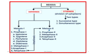 KARYOKINESIS CYTOKINESIS
July 13, 2021 GFGC Yelahanka 5
 