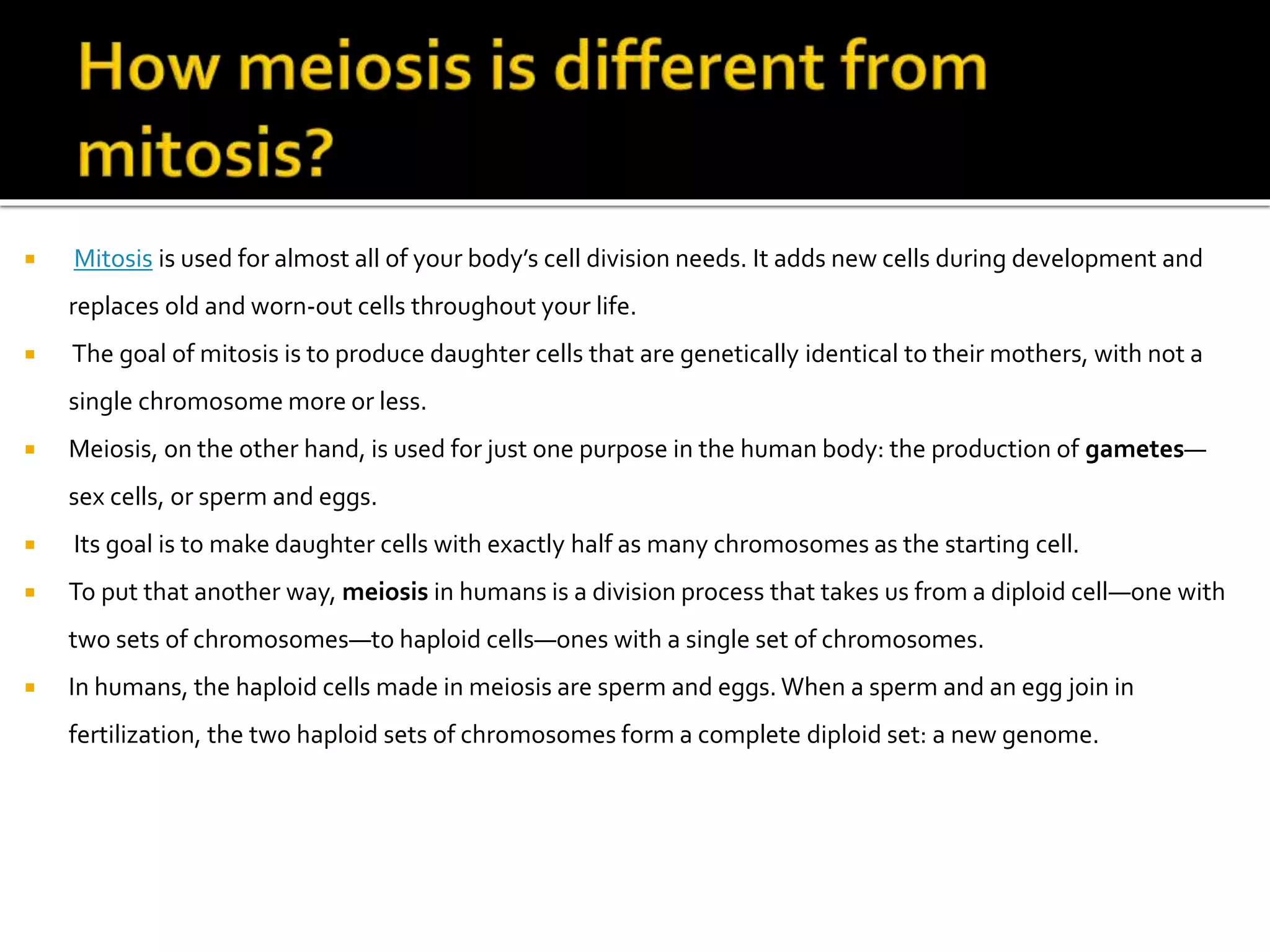 Meiosis-THE REDUCTIONAL DIVISION