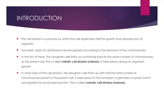 Comprehensive Overview of Meiosis and Its Regulation in Cell Division ...