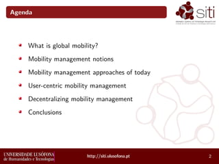 New approaches to mobility management in multi-access networks | PPT
