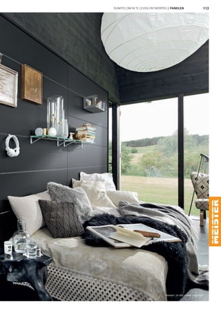 113RUIMTES OM IN TE LEVEN ONTWERPEN | PANELEN
Panelen | SP 400 | Paneel zwart 4037
 