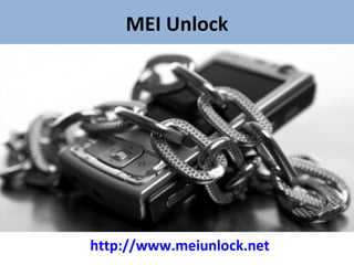 MEI Unlock




http://www.meiunlock.net
 
