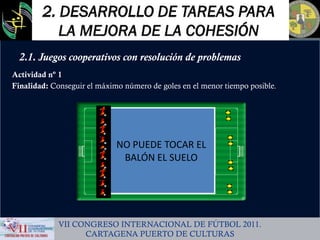 Mejora de la cohesion en el futbol | PDF