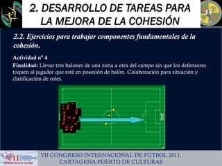 Mejora de la cohesion en el futbol | PDF
