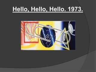 Hello, Hello, Hello. 1973.