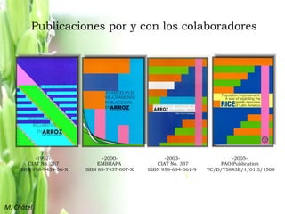Mejoramiento poblacional en el CIAT