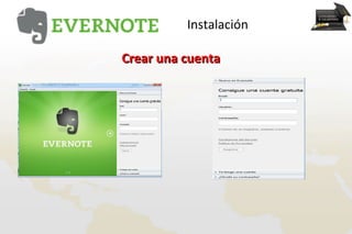 Instalación

Crear una cuenta
 