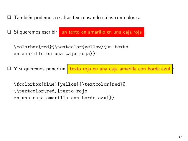 Mejorar Documento En Latex