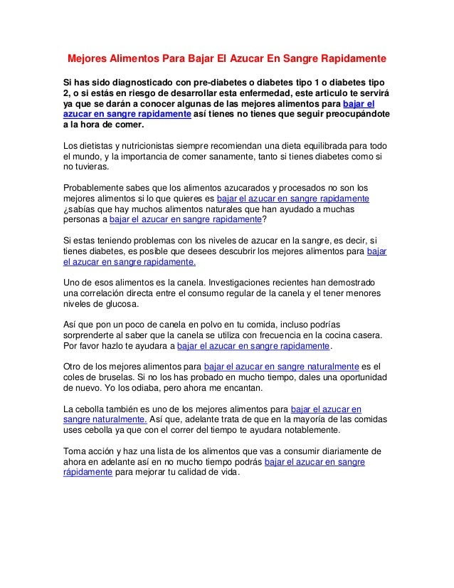 Mejores Alimentos Para Bajar El Azucar En Sangre Rapidamente Mejores Alimentos Para Bajar El Azucar En Sangre Rapidamente