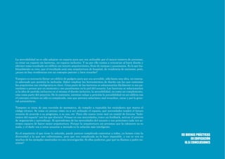 Mejores prácticas de accesibilidad