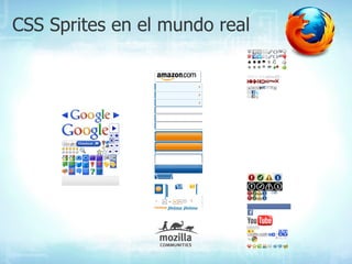 CSS Sprites en el mundo real
 