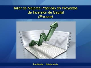 Taller de Mejores Prácticas en Proyectos
          de Inversión de Capital
                (Procura)




            Facilitador: Néstor Arria
 