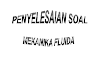 Mekanika fluida