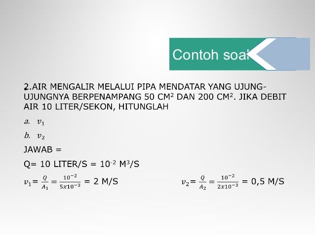 Mekanika Fluida 1 Pertemuan 06 07 08 Mekanika Fluida 1 Pertemuan 06 07 08