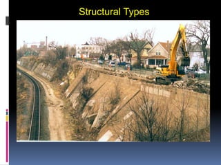 Structural Types
Retaining Wall
 